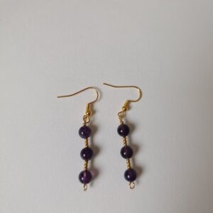 Pierres Améthyste et séparateur